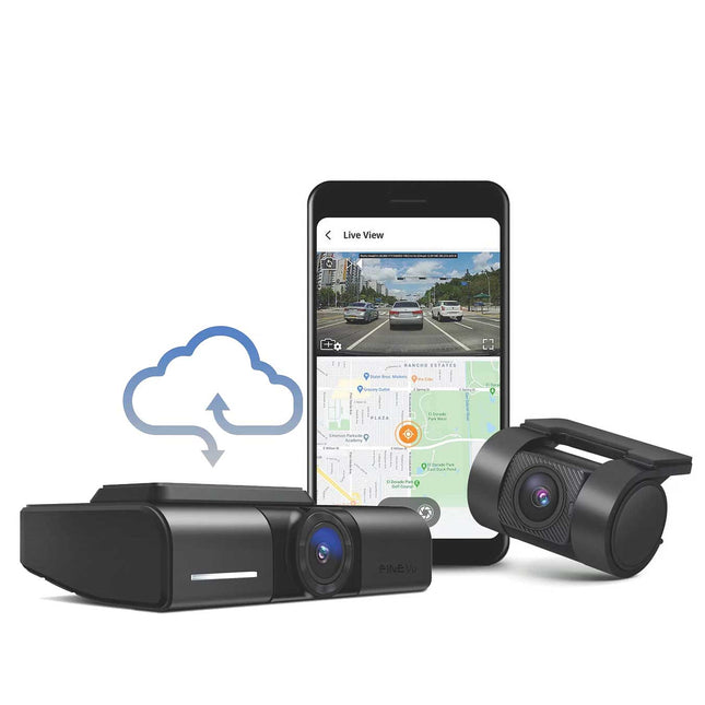 FineVu GX1000 Cloud 2CH 2K Wifi GPS 32 Go dashcam