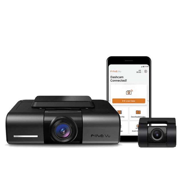 FineVu GX400 2CH 2K Wifi GPS 32 Go dashcam