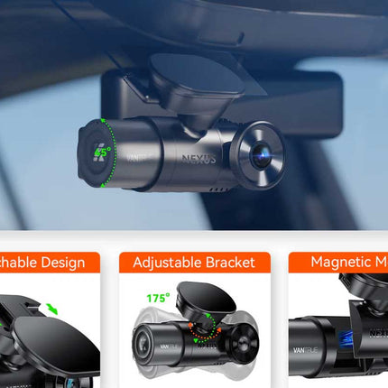 Vantrue N2X 2K Wifi GPS dashcam