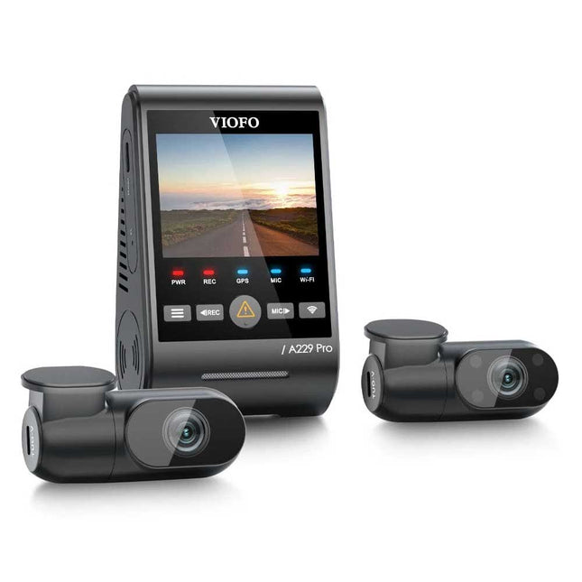 Viofo A229 Pro 3CH 4K Wifi GPS dashcam