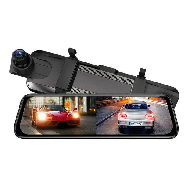 AZDome AR09 QuadHD 2CH Full Mirror Wifi dashcam