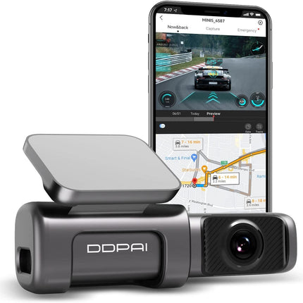 DDPai Mini 5 True 4K Wifi GPS 64gb dashcam