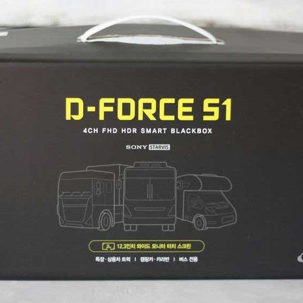 Gnet D-Force S1 4CH Wifi GPS Cloud 128 Go dashcam