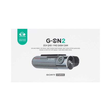 Gnet G-ON2 2CH QuadHD Cloud Wifi GPS 64gb dashcam