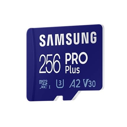 Samsung Pro Plus 256gb U3 V30 A2 Micro SDXC kaart