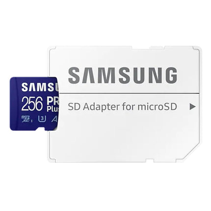 Samsung Pro Plus 256gb U3 V30 A2 Micro SDXC kaart