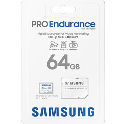 Samsung Pro Endurance 64gb UHS-I V10 MicroSDHC