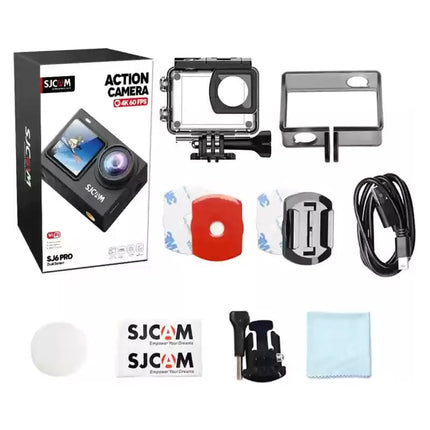 SJCAM SJ6 Pro 4K Dual screen Wifi action cam en dashcam